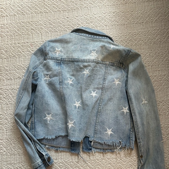 Pistols star denim jacket. Size small - Picture 3 of 4
